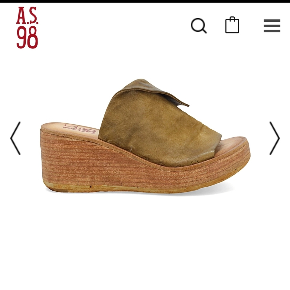 A.S.98 Niels wedge sandal